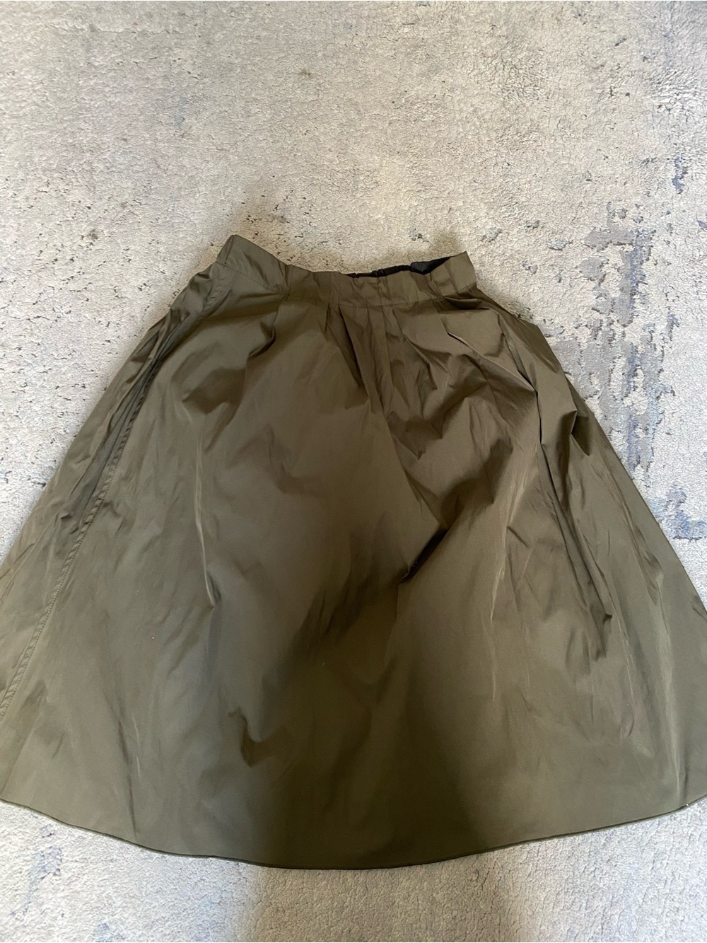 NWT Olive Green Midi Skirt Sz s